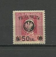 Poland 1918 - Mi. 26, MH (*) - Nuevos