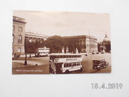 Berlin. -  Universität Und Dom. (1 - 9 - 1929) - Dahlem