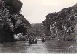 ** Lot De 6 Cartes ** 48 - GORGES Du TARN : CPSM Dentelée Noir Et Blanc GF - Lozere - Other & Unclassified