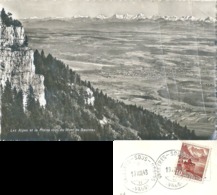 Mont De Baulmes - Les Alpes Et La Plaine              1948 - Baulmes