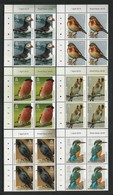 GUERNSEY - EUROPA 2019 - NATIONAL BIRDS & SYMBOLISH.- "AVES - BIRDS - VÖGEL - OISEAUX"- 6 BLOQUES DE 4 -  CH - 2019