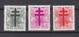 Belgium 1948 Mi#830-832 Mint Hinged - Ungebraucht