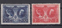 Belgium 1926 Mi#221-222 Mint Hinged - Unused Stamps