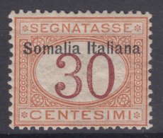 Italy Colonies Somalia 1909 Segnatasse Sassone#15 Mint Hinged - Somalië