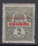 France Occupation Hungary Arad 1919 Yvert#44 Mint Hinged - Nuevos