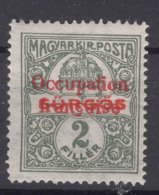 France Occupation Hungary Arad 1919 Yvert#44 Mint Hinged - Nuevos