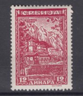 Germany Occupation Of Serbia - Serbien 1942 Mi#80 Mint Never Hinged - Occupation 1938-45