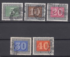 Switzerland PAX 1945 Mi#447-451 Used, Look - Used Stamps