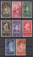 Italy Kingdom 1937 Sassone#426-433 Mi#591-598 Used - Used