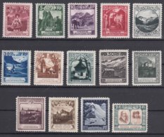 Liechtenstein 1930 Landscapes Mi#94-107 Mint Lightly Hinged - Ungebraucht