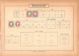 COLLECTION 1905 154 TIMBRES NEUF OBLITERE ALLEMAGNE BAVIERE HELIGOLAND SAXE BADE WURTEMBERG BAVIERE PRUSSE BRUNSWICK - Verzamelingen