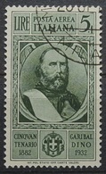 Regno 50centenario Della Morte Di Giuseppe Garibaldi USATO (awei 86 - Poststempel (Flugzeuge)