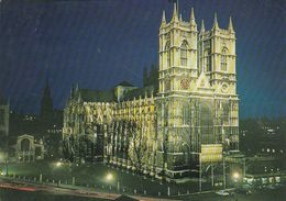 Cp , ANGLETERRE , LONDON , Westminster Abbey By Night - Westminster Abbey