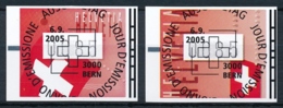 Zumstein 19-20 / Michel 15-16 - Mit ET-Vollstempel - Automatic Stamps