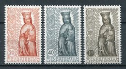 1954-LIECHTENSTEIN-MADONNA - 3  VAL.  -M.N.H.-LUXE !!- - Unused Stamps