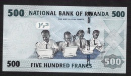 RWANDA   P38   500  FRANCS    2013 Prefix  #AD.     UNC. - Rwanda