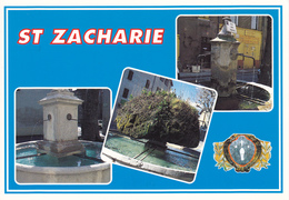 83 SAINT  ZACHARIE  / MULTIVUES / LES FONTAINES - BLASON - Saint-Zacharie
