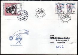 CZECHOSLOVAKIA 1991 Christmas FDC.  Michel 3107 - FDC