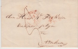 NEDERLAND USED COVER 24 SEPTEMBER 1855 ARHEM AMERONGEN - ...-1852 Voorlopers