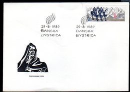 CZECHOSLOVAKIA 1989 Slovak National Rising FDC   Michel 3011 - FDC