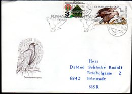 CZECHOSLOVAKIA 1989 Nature Protection FDC   Michel 3006 - FDC