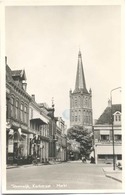 Steenwijk, Kerkstraat - Markt  (type Fotokaart) - Steenwijk