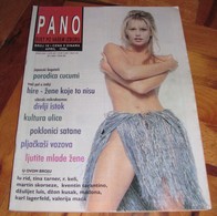 Valeria Mazza - PANO Serbian April 1996 EXTREMELY RARE - Magazines