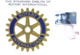 " ROTARY INTERNATIONAL " Sur Carte Maximum N°tée Du PORTUGAL De 2005 - Rotary, Lions Club