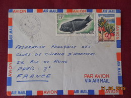 Lettre De 1966 à Destination De Paris (sur Cachet Année Renversée) - Storia Postale