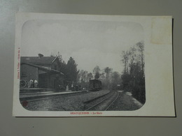 SOMME BEAUQUESNE LA GARE - Beauquesne