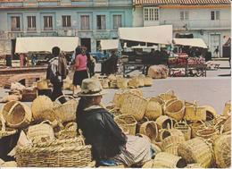 COLOMBIE COLOMBIA - FEMME  MARCHE - VENTE VANNERIE PANNIERS - Colombie