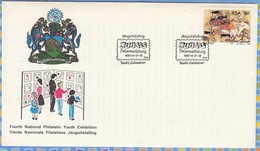 South Africa RSA - 1987 - Fourth National Philatelic Youth Exhibition - Briefe U. Dokumente