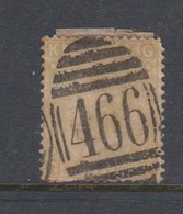 Great Britain SG 110 1867 9d Straw,used, - Used Stamps