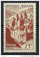 FR YT 792 " Abbaye De Conques Brun " 1947 Neuf** - Unused Stamps