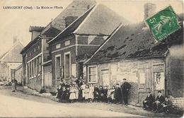 LAMECOURT La Mairie Et L' école - Andere Gemeenten