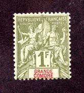 Grandes Comores N°13 N*  TB  Cote 50 Euros !!! - Unused Stamps