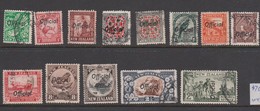 New Zealand SG O120-O132d 1936 OFFICIAL Used Set - Used Stamps