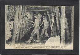 Delcampe - CPA Mine Mineurs Mines Métier Circulé Loire Saint Etienne - Bergbau
