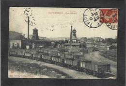 Delcampe - CPA Mine Mineurs Mines Métier Circulé Loire Saint Etienne - Bergbau