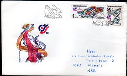 CZECHOSLOVAKIA 1985 National Spartakiad FDC.  Michel 2817-18 - FDC