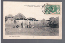 Cote D'Ivoire Poste De Bondoukou 1907 OLD POSTCARD - Côte-d'Ivoire