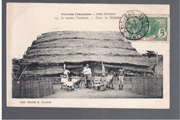 Cote D'Ivoire Poste De Niabley 1907 OLD POSTCARD - Côte-d'Ivoire