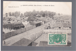 Cote D'Ivoire Grand Lahou - Chemin De Gaoua 1907 OLD POSTCARD - Côte-d'Ivoire