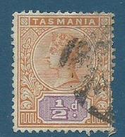 Timbre Tasmania Filigrane TAS - Used Stamps