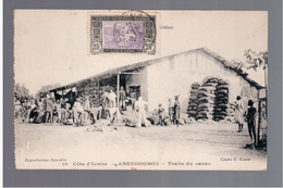 Cote D'Ivoire Abengourou - Traite Du Cacao Ca 1910 OLD POSTCARD - Côte-d'Ivoire