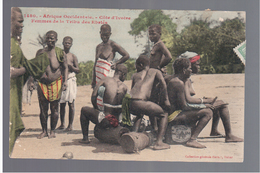 Cote D'Ivoire Femmes De La Tribu Des Ebriés Fortier 1912 OLD POSTCARD - Côte-d'Ivoire