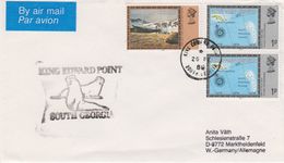 South Georgia 1988 King Edward Point Ca 26 Fe 1988 Cover (42452) - Storia Postale