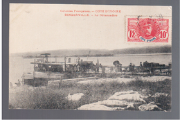Cote D'Ivoire Bingerville Le Debarcadere 1911 OLD POSTCARD - Côte-d'Ivoire