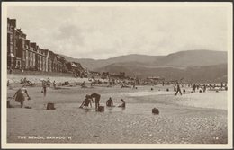 The Beach, Barmouth, Merionethshire, C.1950 - Postcard - Merionethshire