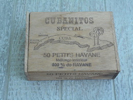 Boite Vide De Cubanitos - Empty Tobacco Boxes